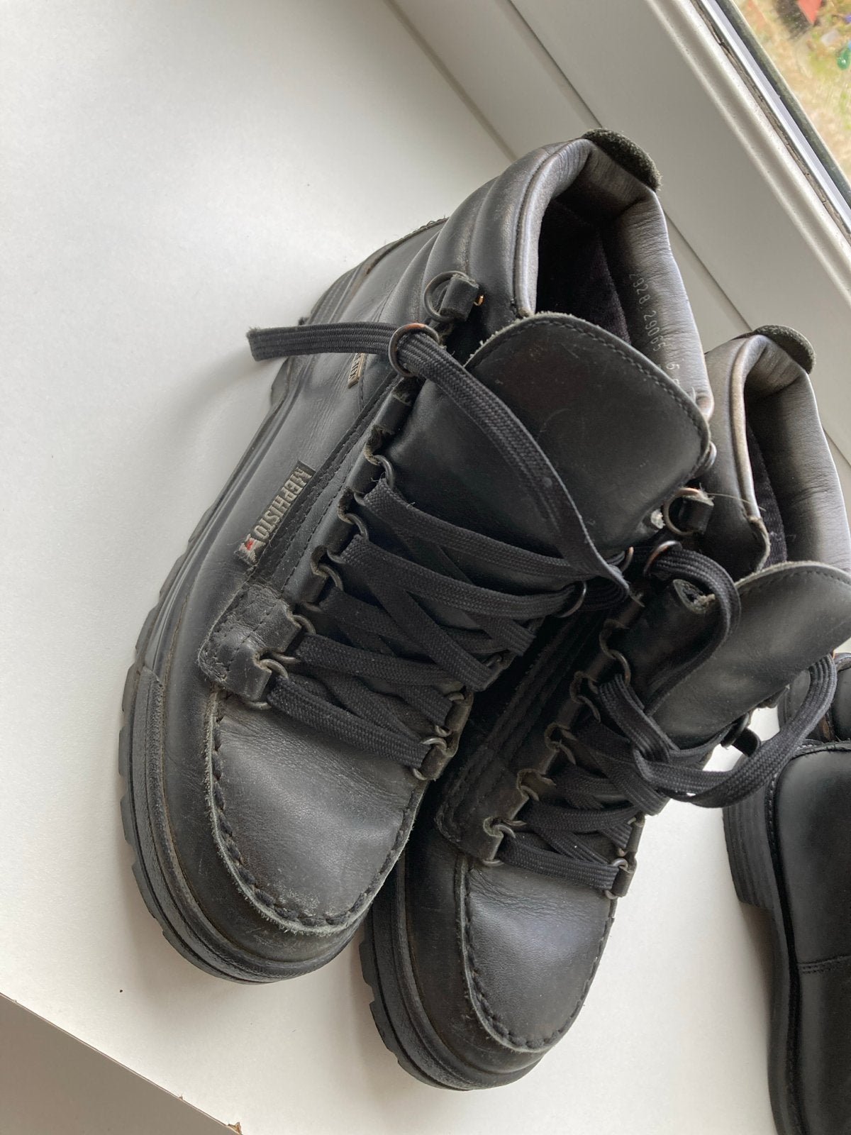 Mephisto Gore-Tex wandelschoenen maat 38, Kleding | Dames, Ophalen of Verzenden, Gedragen, Zwart, Wandelschoenen