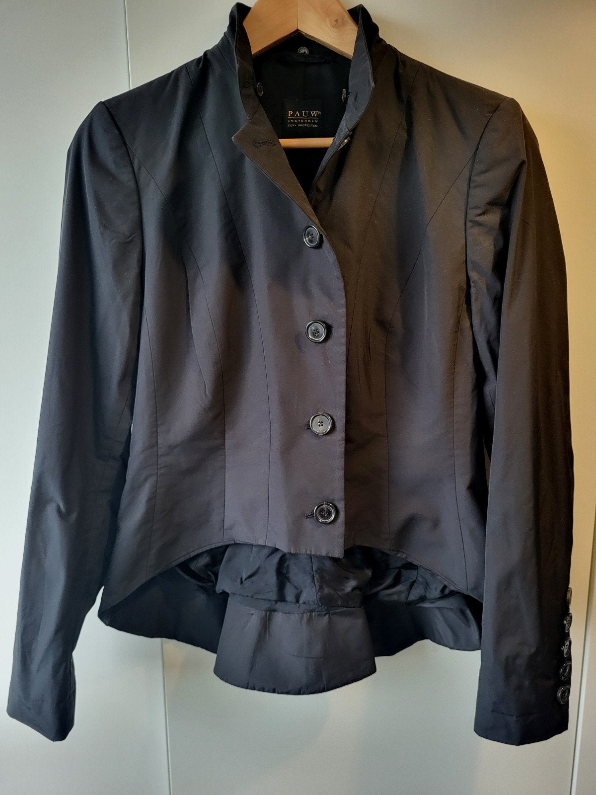 Pauw Amsterdam jasje in maat 36 in topstaat, Red Valentino, Zwart, Ophalen of Verzenden, Zo goed als nieuw