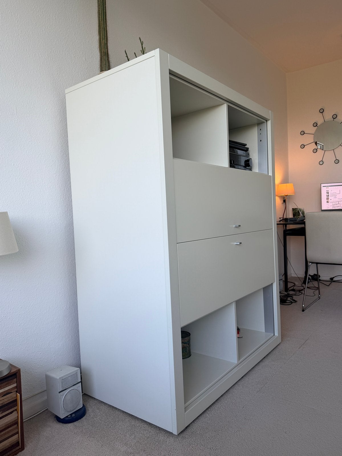Hulsta TV meubel, Ophalen, Gebruikt, 100 tot 150 cm, Modern