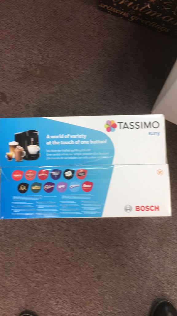 Bosch Tassimo  suny nieuw koffieapparaat, Ophalen, Nieuw, Koffiemachine