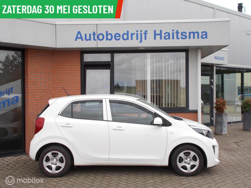 Kia Picanto 1.0 CVVT ComfortLine Airco | Cruise | El.Ramen, Gebruikt, Euro 6, Wit, Origineel Nederlands