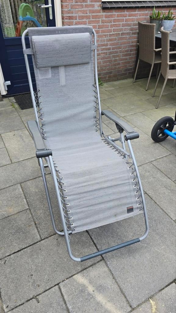 Lafuma rsxa relax tuinstoel camping stoel, Tuin en Terras, Ophalen, Gebruikt