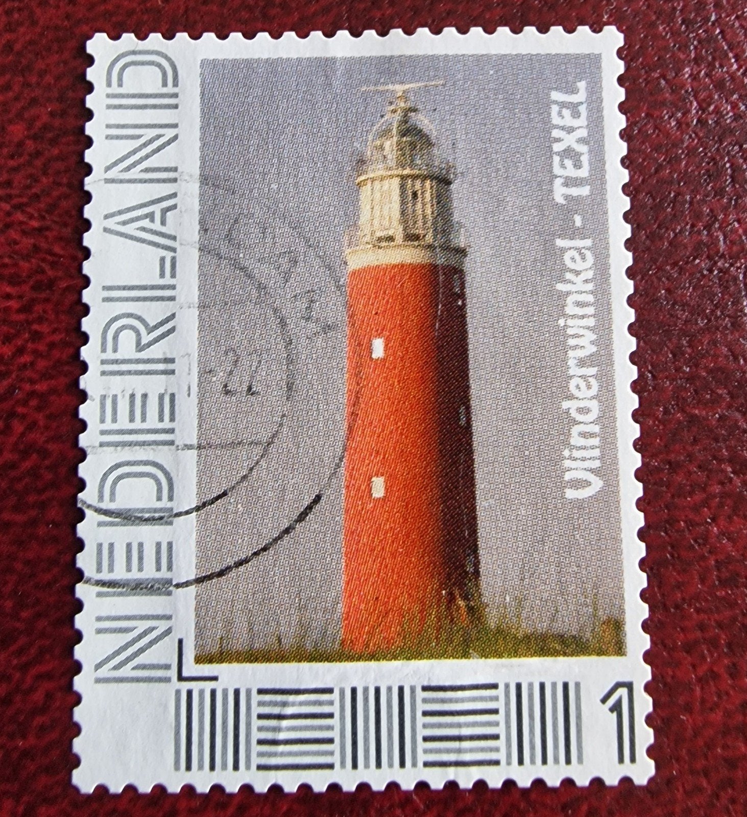 kv54 persoonlijke  postzegel - Vuurtoren Vlinderwinkel - Tex, Postzegels en Munten, Ophalen of Verzenden, Na 1940, Gestempeld