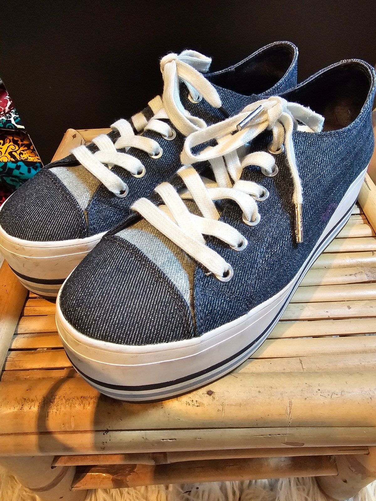 MICHAEL KORS; BIJZONDERE SNEAKERS 38 € 15,-, Ophalen, Zo goed als nieuw, Sneakers of Gympen