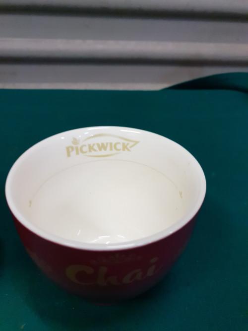pickwick mok 2 stuks chal vintage, Huis en Inrichting, Keuken | Servies, Ophalen of Verzenden, 'T Olde Gre-j, Info@toldegrej.nl