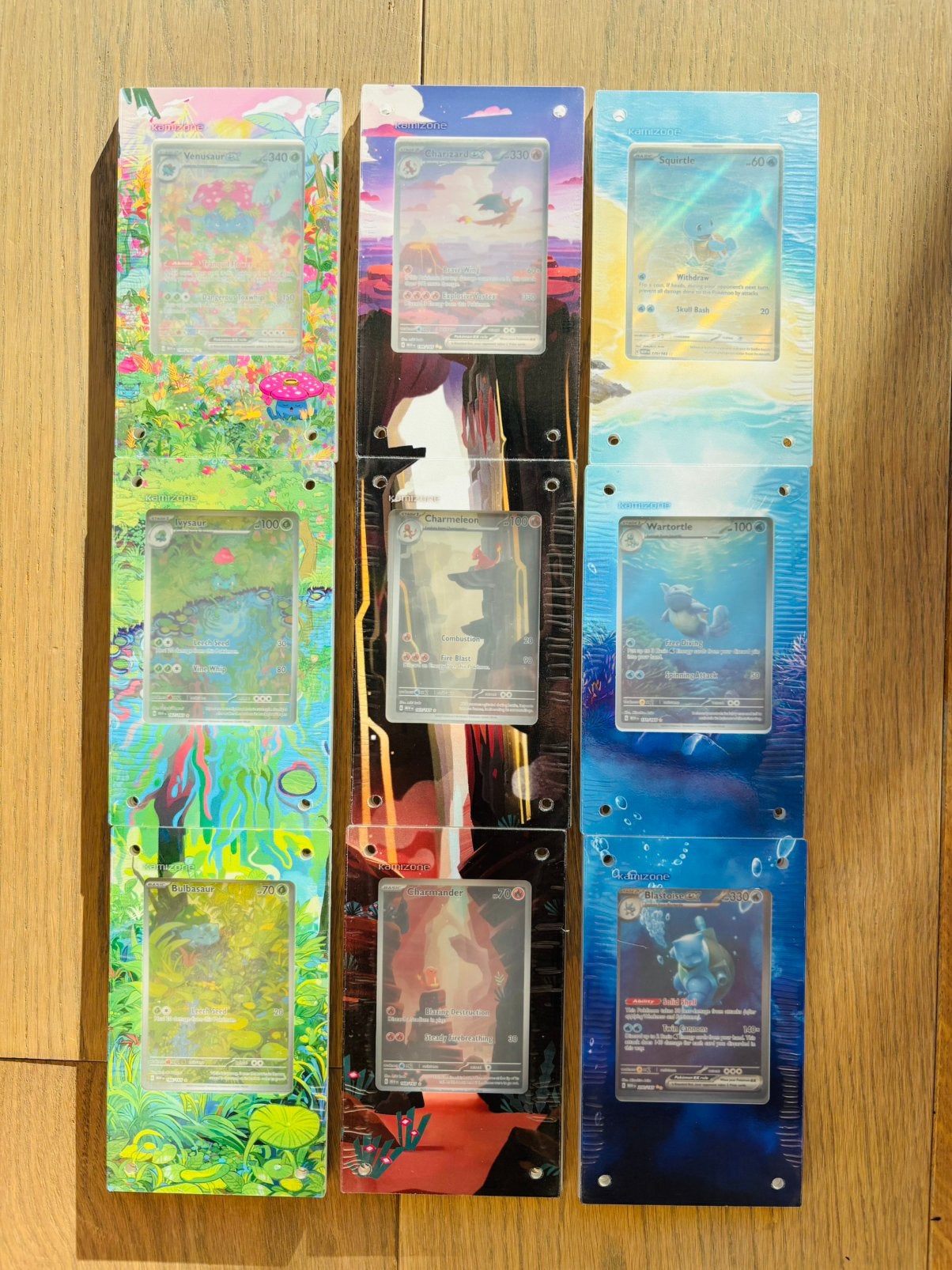 Pokemon 151 - Displays Venusaur Charizard Blastoise, Ophalen of Verzenden, Nieuw