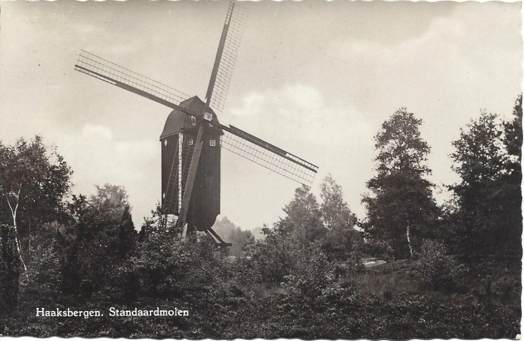 Haaksbergen (Ov.) Standaard Molen, 1969, Ophalen of Verzenden, 1960 tot 1980, Ongelopen, Overijssel