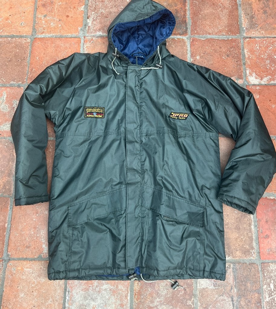 SPRO Visjas XXL Groen – Gevoerde winter-/regenjas, Gebruikt, Heren, Ophalen of Verzenden, SPRO