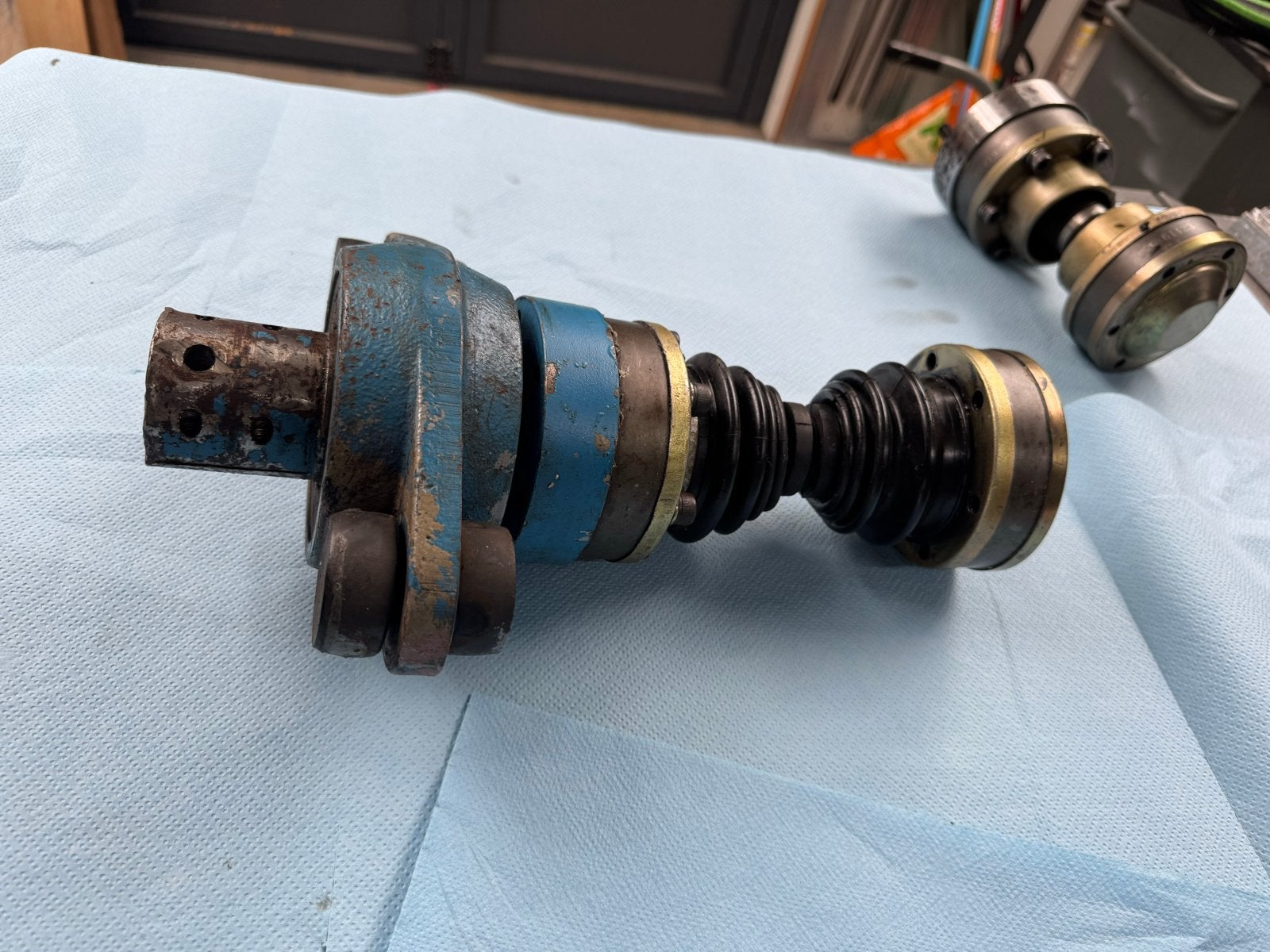 Python drive as 25mm met stuwdruklager., Ophalen of Verzenden, Gebruikt, Motor en Techniek, Zeilboot of Motorboot