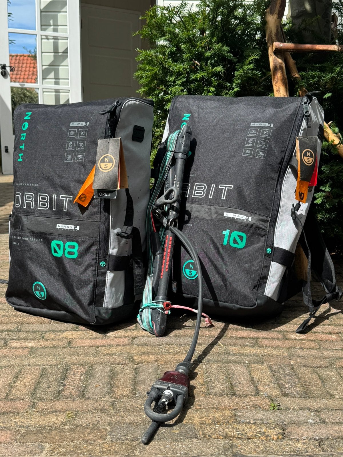 North Orbit 2026 – 8m + 10m + Navigator Pro Bar, Kitesurf-set, Twintip, 10 m², Ophalen of Verzenden
