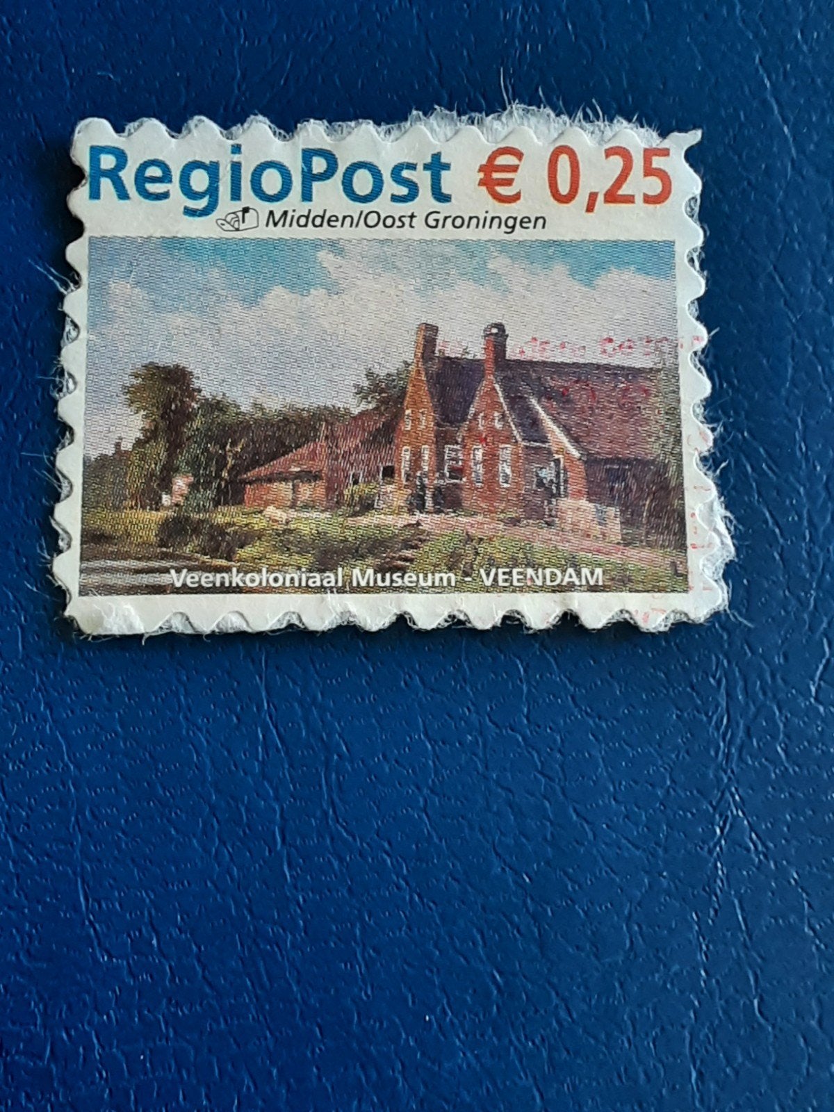 Regiopost. Veenkoloniaal Museum Veendam ( gest), Postzegels en Munten, Ophalen of Verzenden