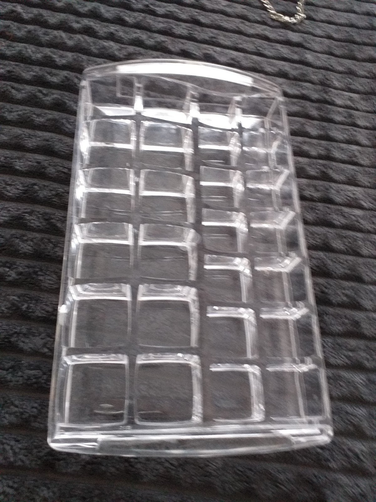 Transparante Make-up Organizer voor Lippenstift/Cosmetica, Ophalen of Verzenden, Gebruikt, Wit, Hardcase
