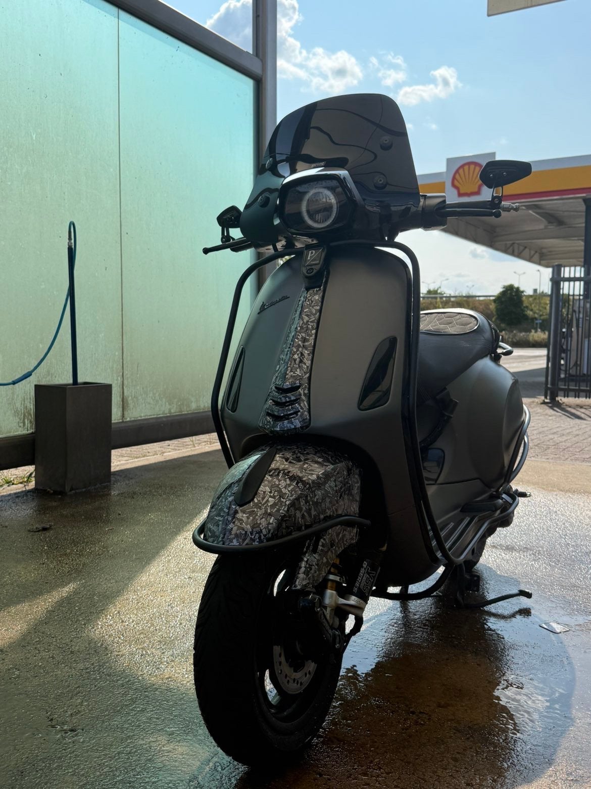 Vespa sprint 50 cc, Fietsen en Brommers, Scooters | Vespa, Ophalen, Maximaal 45 km/u, Vespa S, Zo goed als nieuw