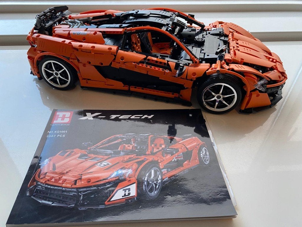 mclaren X tech lepin XQ1001, Lego, Inclusief instructies, Ophalen of Verzenden, Zo goed als nieuw