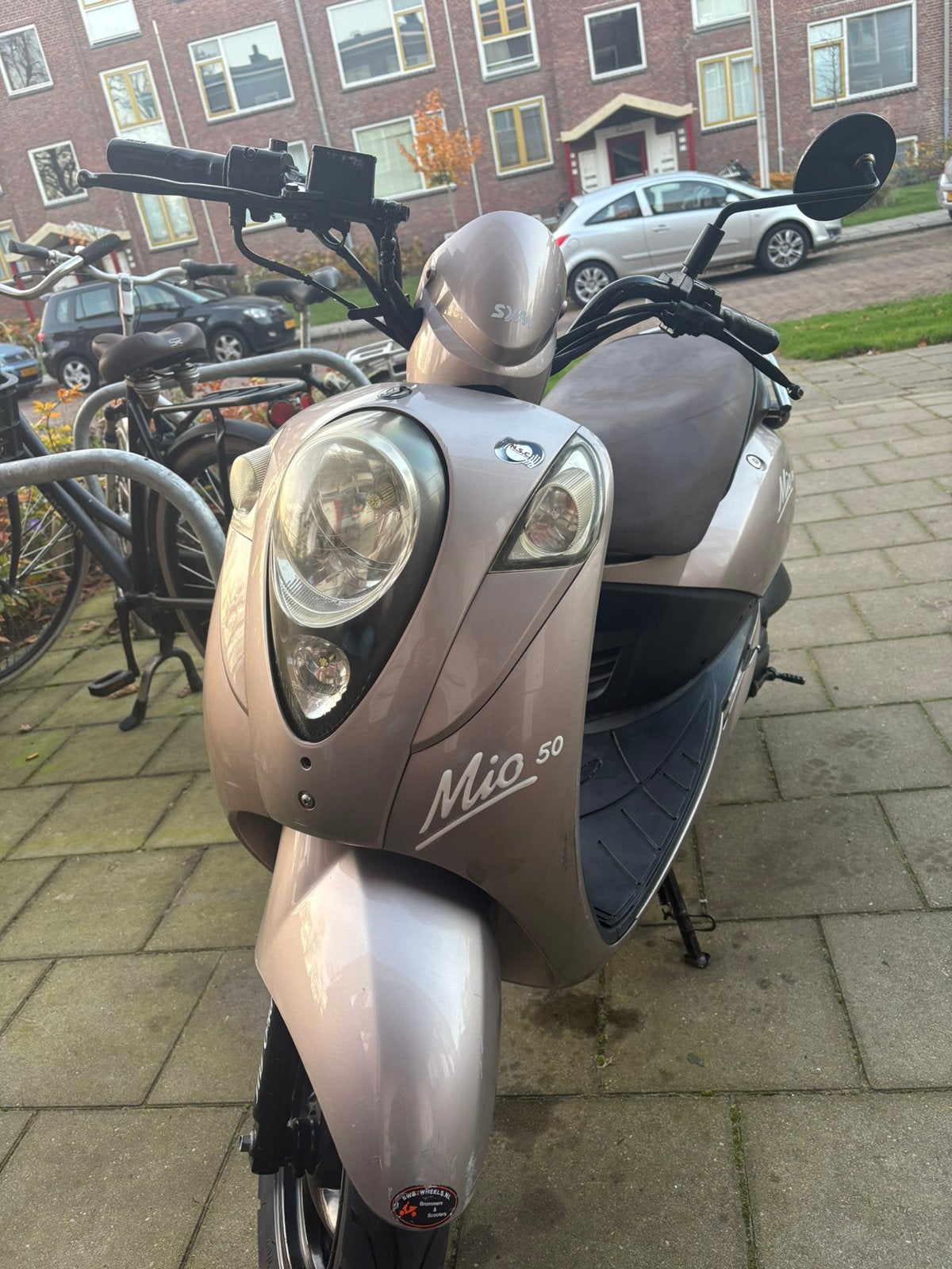 SYM Mio bouwjaar 2013, Ophalen, Gebruikt, Benzine, Mio
