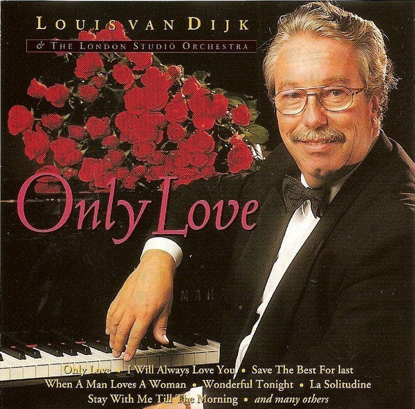 Louis van Dijk en The London Studio Orchestra – Only Love CD, Verzenden, Zo goed als nieuw, Jazz, Album
