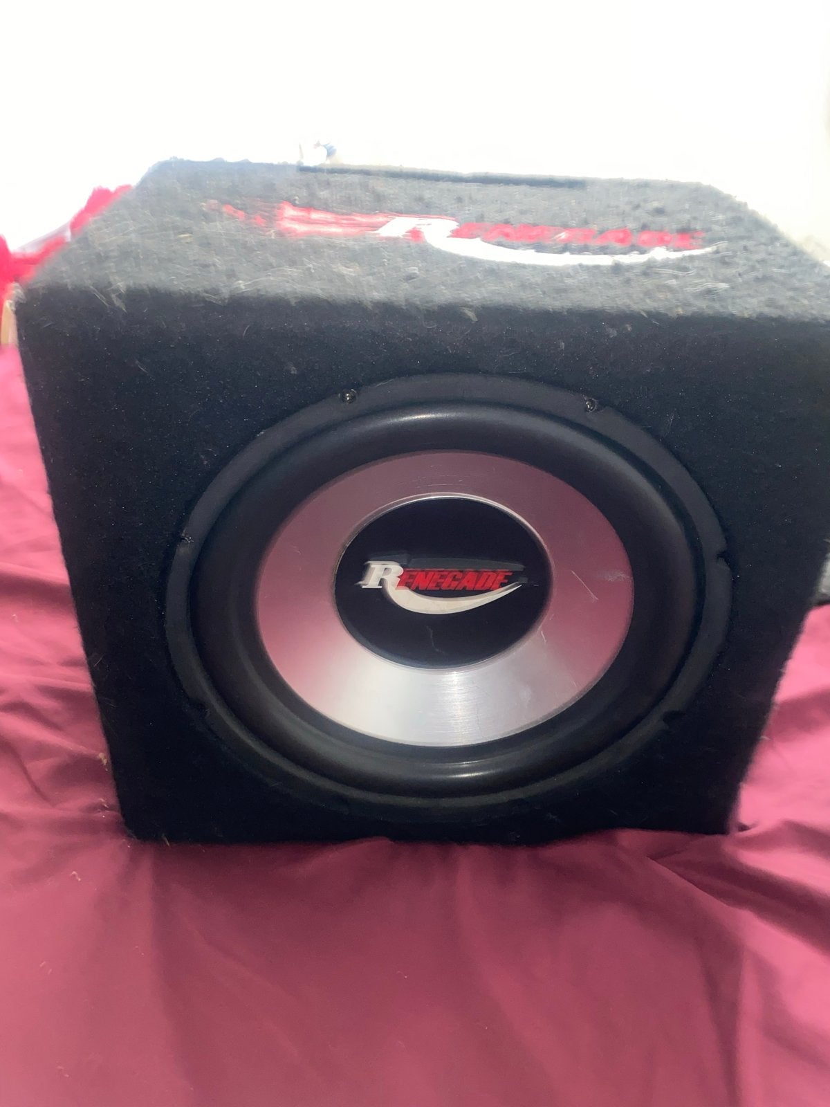 Renegade GTR1200 12 inch subwoofer, Auto diversen, Ophalen, Gebruikt