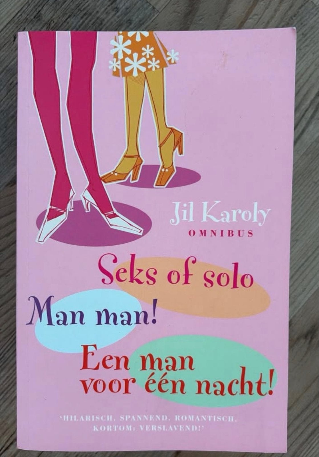 Jil Karoly Omnibus: Seks of solo, Man man!, Een man voor één, Boeken, Ophalen, Zo goed als nieuw, Nederland