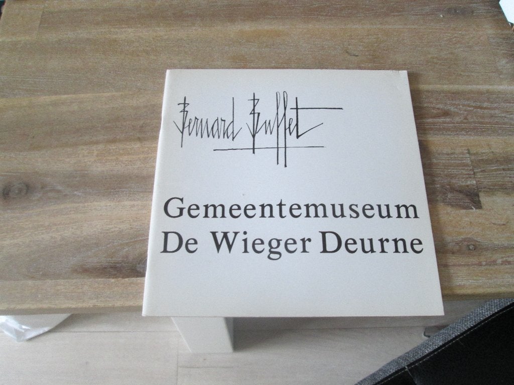Bernard Buffet - Gemeentemuseum De Wieger Deurne, Bernard Buffet, Ophalen of Verzenden, Zo goed als nieuw, Schilder- en Tekenkunst