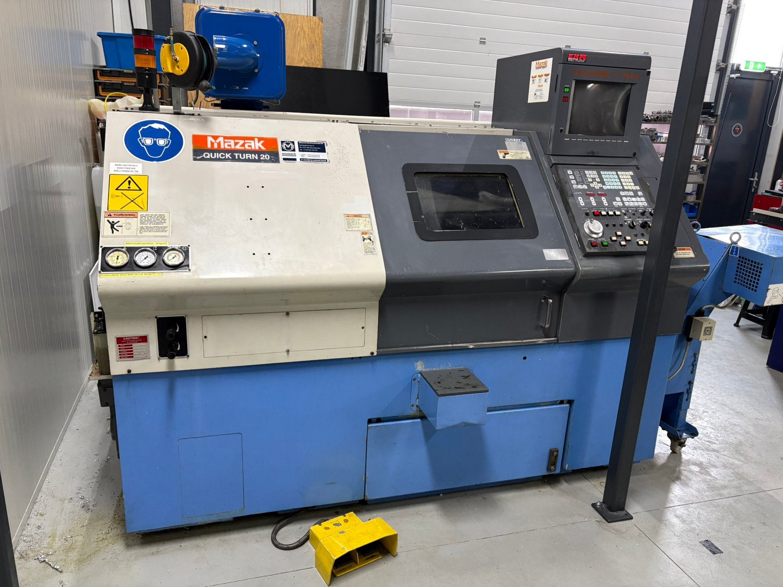 MAZAK CNC Turn QT20, Doe-het-zelf en Verbouw, Draaibanken, Ophalen, Metaaldraaibank, Computergestuurd (Cnc), Gebruikt
