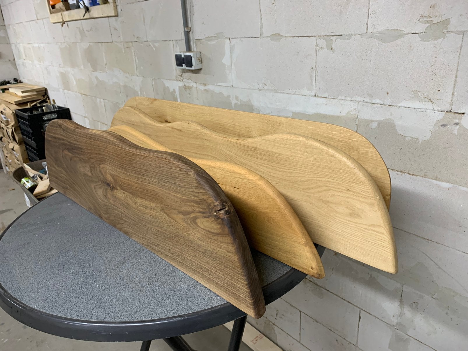 Mooie wandplanken te koop.  Eik/walnoot, Ophalen of Verzenden, Nieuw