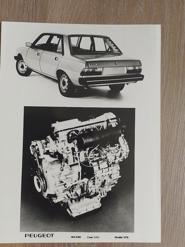 Peugeot 305 GRD persfoto 1978, Ophalen of Verzenden, Nieuw, Peugeot