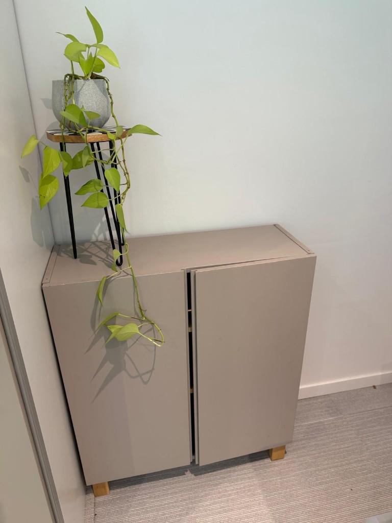 Ikea Ivar kast grijs 80x30x83, Huis en Inrichting, Kasten | Stellingkasten, Ophalen, Gebruikt