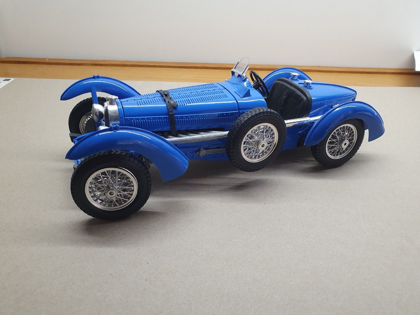 Bugatti Type 59 Raceauto Schaalmodel 1:18 - 1934, Ophalen of Verzenden, Zo goed als nieuw, Auto, Overige merken
