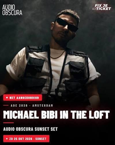 Audio Obscura at The Loft ADE w/ Michael Bibi, Twee personen, Oktober