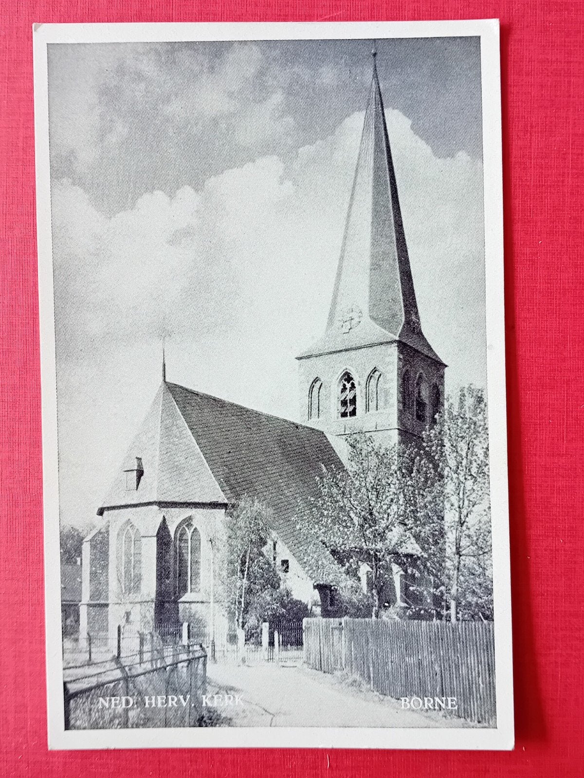 Ansichtkaart Borne, Verzamelen, Ophalen of Verzenden