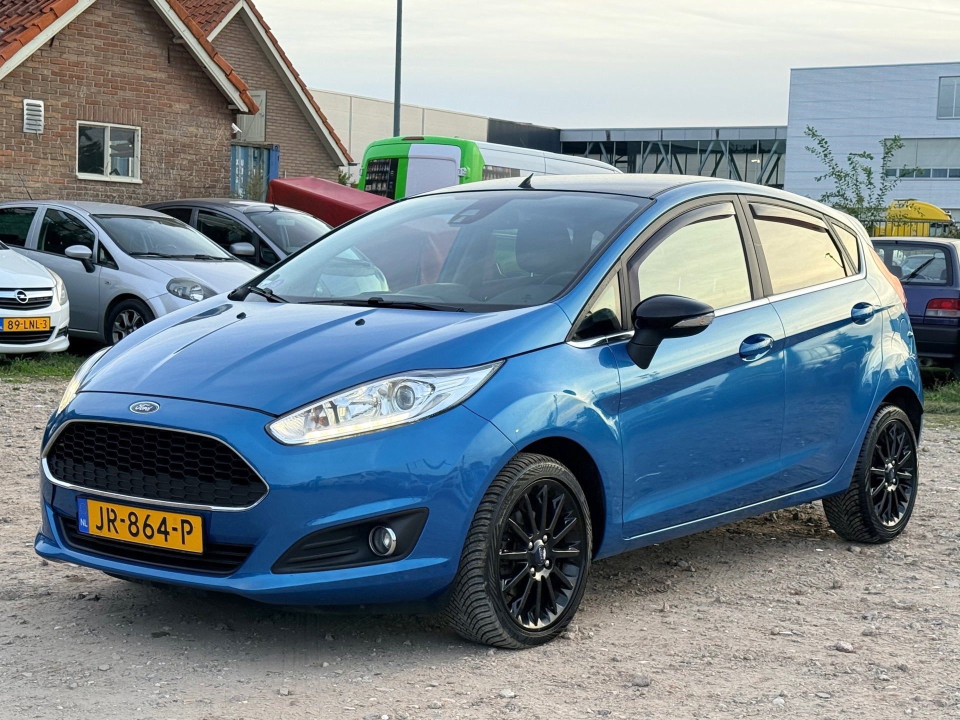 Ford Fiesta 1.0 EcoBoost Candy Blue Edition, Voorwielaandrijving, 101 pk, Euro 6, Automatische klimaatregeling
