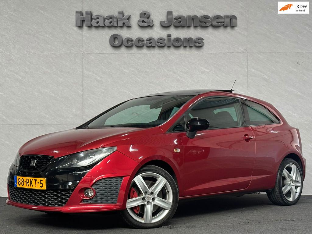 Seat Ibiza SC 1.4 TSI Cupra Bocanegra Pano DSG Clima, Euro 5, Gebruikt, 4 cilinders, Ibiza