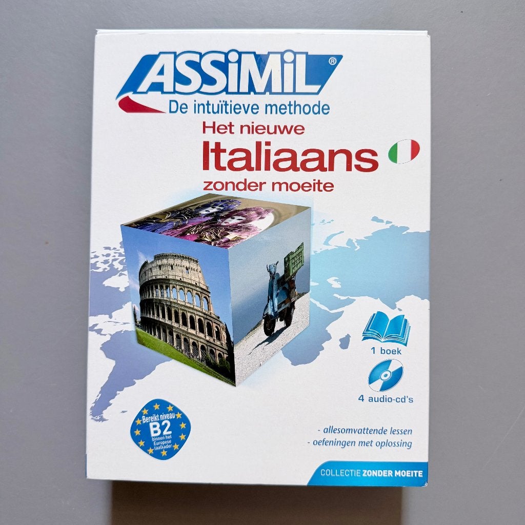 Assimil het nieuwe Italiaans zonder moeite (nieuw), Boeken, Studieboeken en Cursussen, Ophalen of Verzenden, Alpha, Nieuw, MBO
