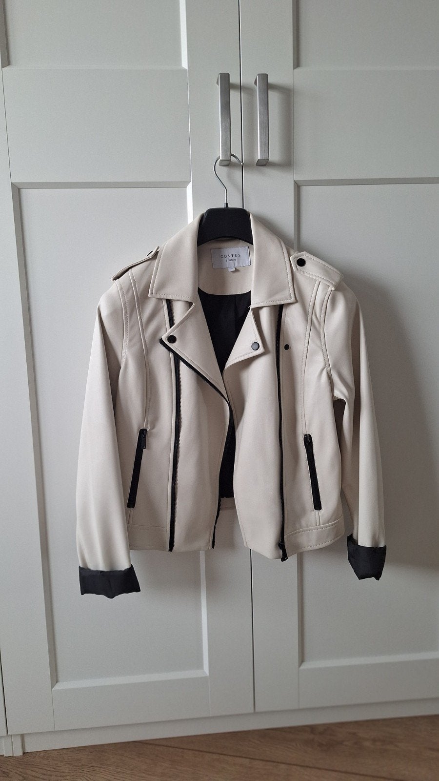 Biker jackets in 3 kleuren., Ophalen, Zo goed als nieuw, Maat 38/40 (M), Overige kleuren