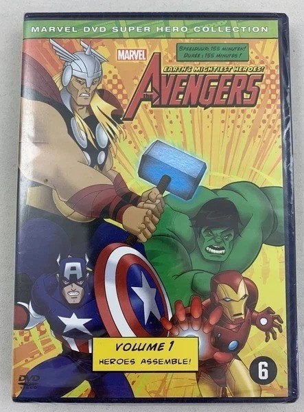 Marvel The Avengers Deel 1 Heroes Assemble DVD 2011