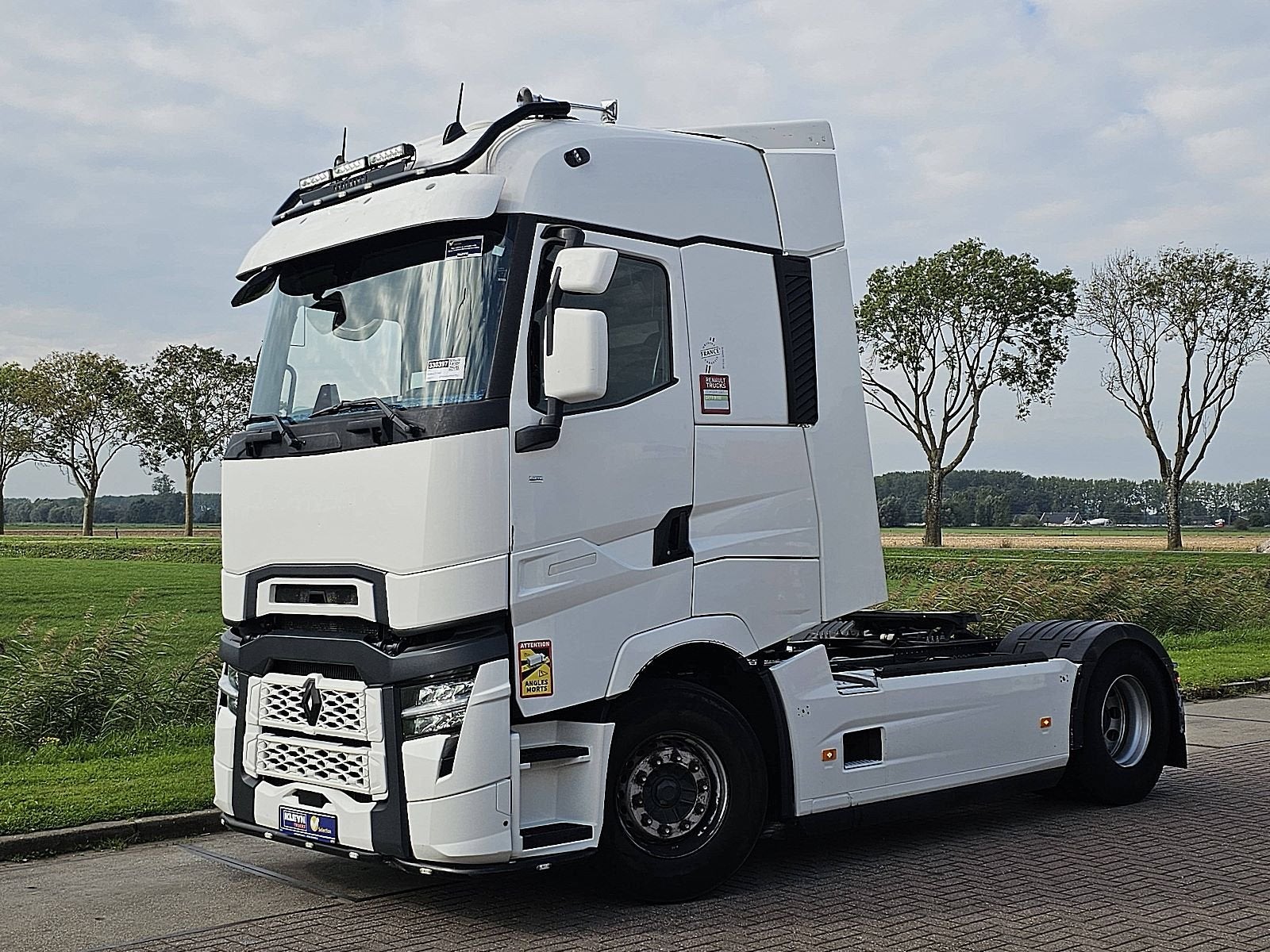 RENAULT T 480 HIGH 13LTR Retarder Voith Special-Interior Sta, Automaat, Euro 6, Renault, Wit