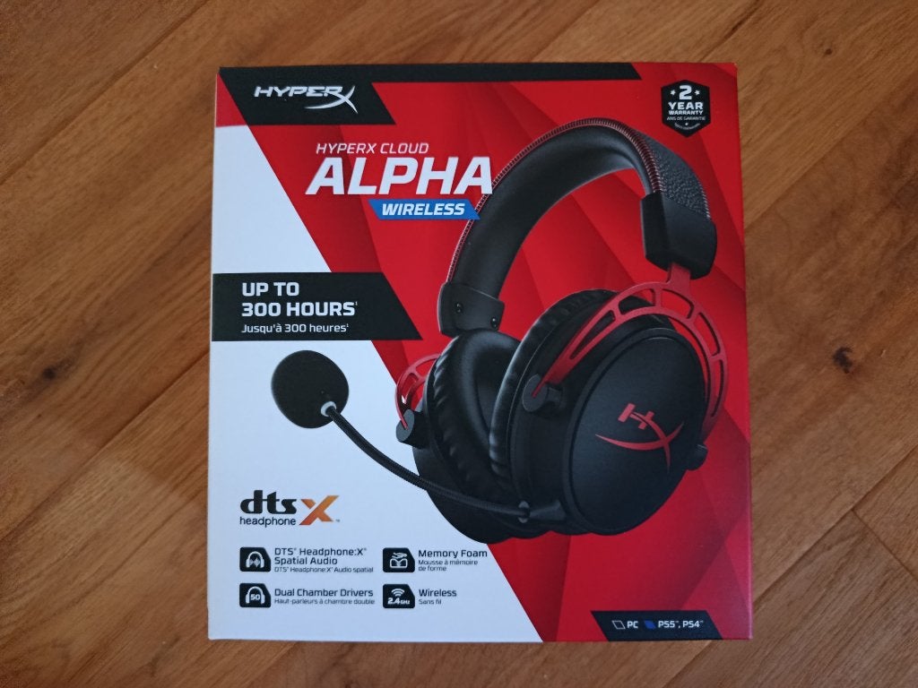 HyperX Cloud Alpha Wireless, Ophalen, HyperX, Nieuw, Gaming headset