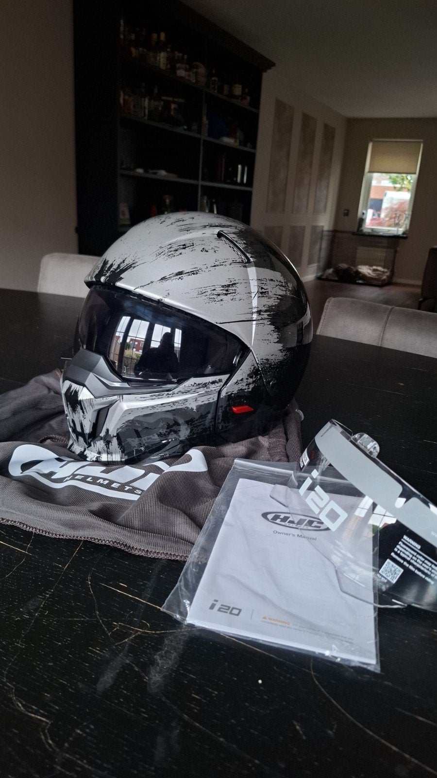 HJC i20 integraalhelm - Nieuwstaat, Motoren, Kleding | Motorhelmen, Nieuw met kaartje, Heren, HJC, Ophalen of Verzenden