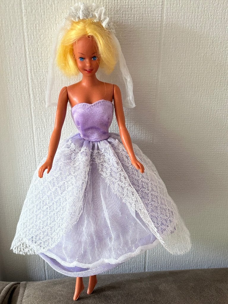 Vintage barbie/clone Hong kong, Ophalen of Verzenden, Gebruikt, Fashion Doll