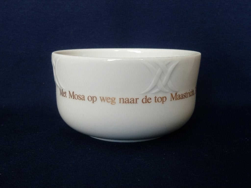 Royal Mosa - schaaltje jubileum 1988, Antiek en Kunst, Ophalen of Verzenden