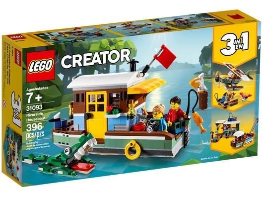 Lego Creator 31093 Woonboot aan de rivier NIEUW, Lego, Ideas@support.lego.com, Lego, Nieuw