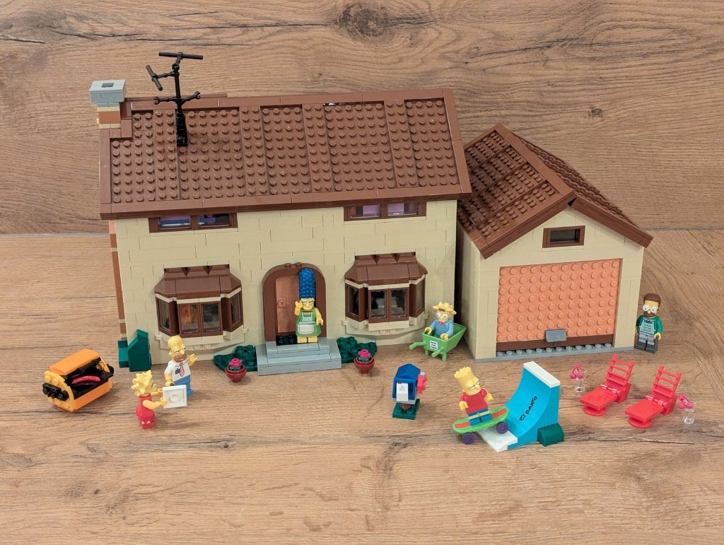 Lego Simpsons Huis - Compleet (71006), Compleet, Overige thema's, Lego, Ophalen of Verzenden
