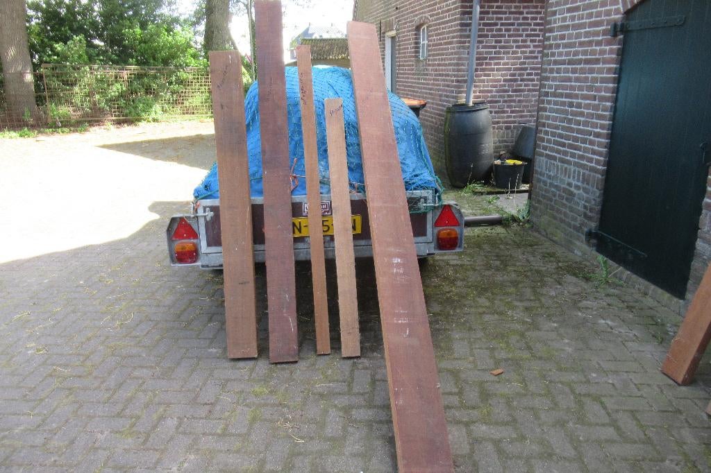 Meranti, eiken, red ceder, Doe-het-zelf en Verbouw, Hout en Planken, Ophalen, 25 tot 50 mm, Eiken, Overige typen