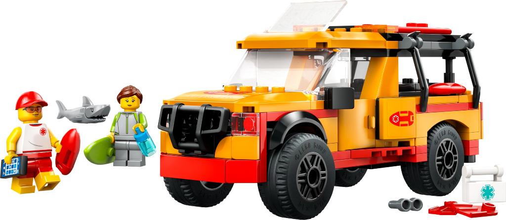LEGO City 60453 Strandwacht ReddingsTruck 214 delig, Ophalen of Verzenden, Nieuw, Complete set, Lego