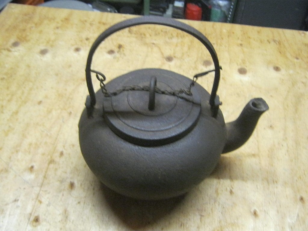 antieke gietijzer waterketel (1840), Ophalen of Verzenden