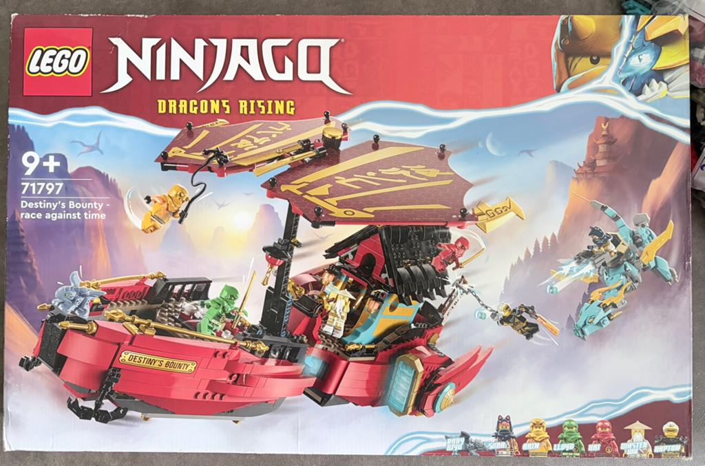 Lego Ninjago Destiny's Bounty 71797 - Compleet & Gesorteerd, Gebruikt, Lego, Ophalen of Verzenden, Compleet