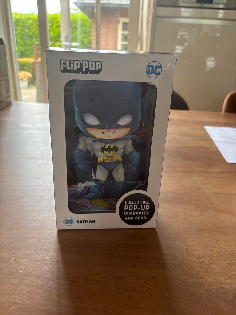 Flip Pop DC Batman Collectible Pop-Up Figuur en Boek, Ophalen of Verzenden, Nieuw