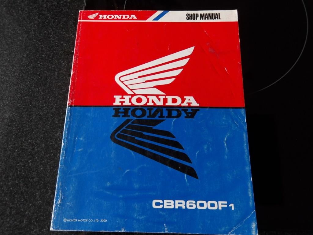 Orig werkplaatshandboek Honda CBR600F 1, Motoren, Handleidingen en Instructieboekjes, Verzenden, Honda