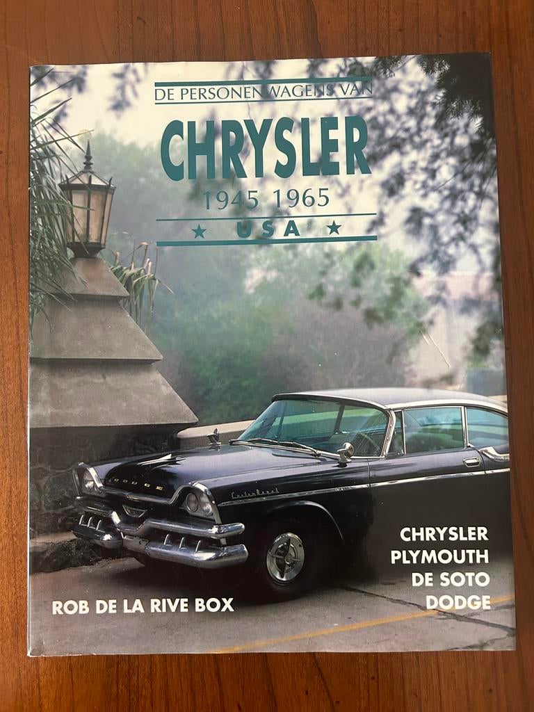 De Personenwagens van Chrysler 1945-1965 USA, Ophalen of Verzenden, Zo goed als nieuw, Algemeen