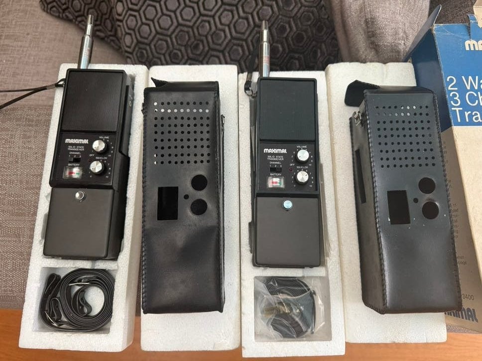 Maximal RPT 3400 uit de jaren 1970-1980, Ophalen of Verzenden, Zo goed als nieuw, 2 to 5 km, Portofoon of Walkie-talkie